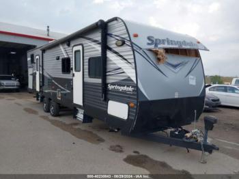  Salvage Springdale Travel Trailer