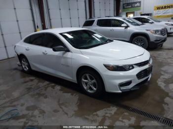  Salvage Chevrolet Malibu