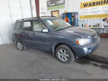  Salvage Toyota Highlander