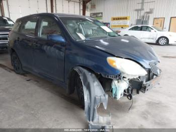  Salvage Toyota Matrix