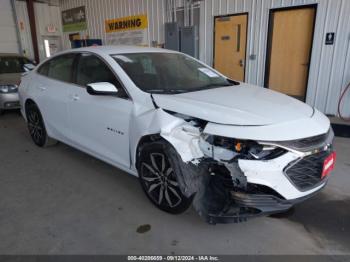  Salvage Chevrolet Malibu