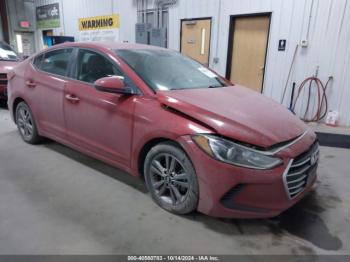  Salvage Hyundai ELANTRA