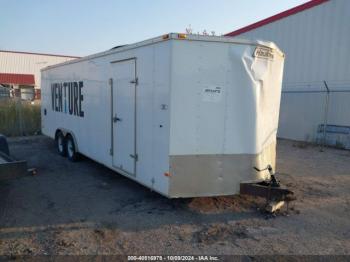  Salvage Haulmark Enclosed Trailer