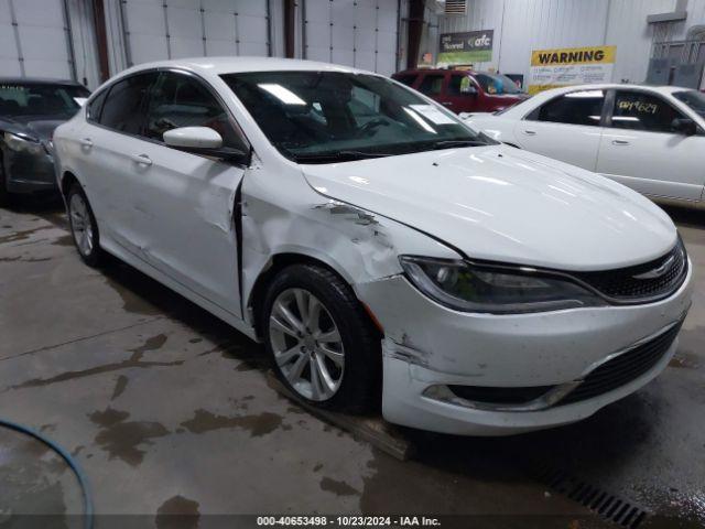  Salvage Chrysler 200