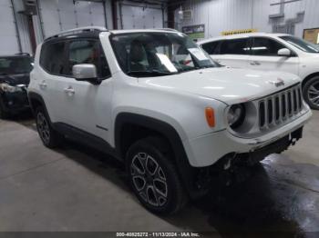  Salvage Jeep Renegade