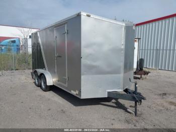  Salvage Cargo Mate Trailer Ehw716ta2