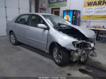  Salvage Toyota Corolla