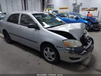  Salvage Toyota Corolla