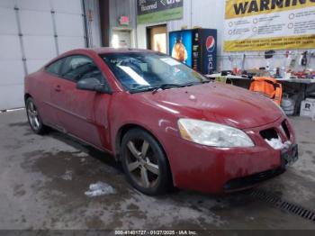  Salvage Pontiac G6