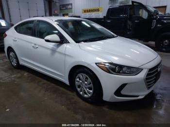  Salvage Hyundai ELANTRA