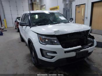  Salvage Ford Utility Police Intercepto