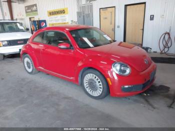  Salvage Volkswagen Beetle