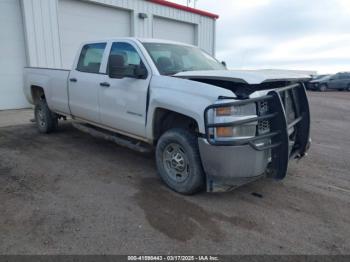  Salvage Chevrolet Silverado 2500