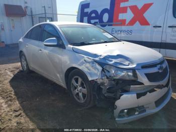  Salvage Chevrolet Cruze