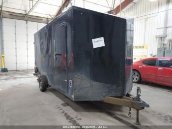 Salvage Lgs Industries Impact Enclosed Trailer