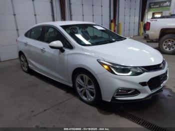  Salvage Chevrolet Cruze