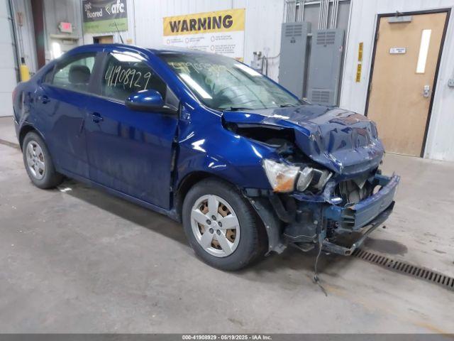  Salvage Chevrolet Sonic