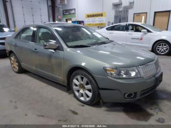  Salvage Lincoln MKZ