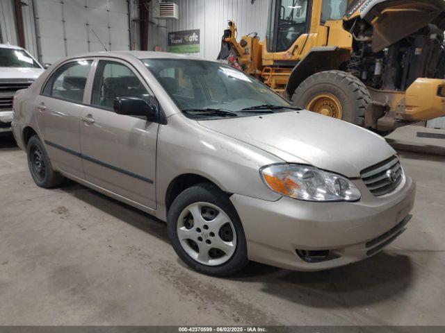  Salvage Toyota Corolla
