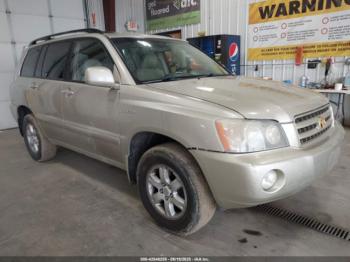  Salvage Toyota Highlander