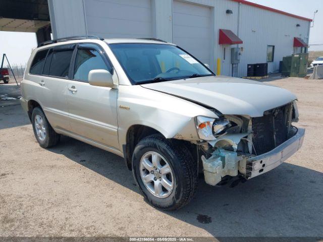  Salvage Toyota Highlander