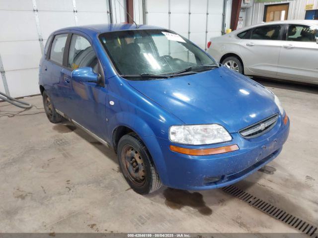  Salvage Chevrolet Aveo 5