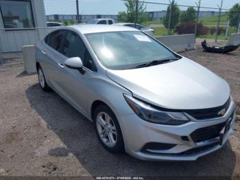  Salvage Chevrolet Cruze