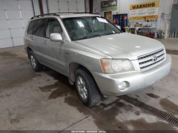  Salvage Toyota Highlander