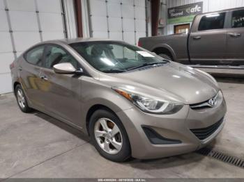  Salvage Hyundai ELANTRA