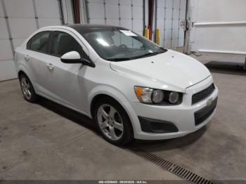  Salvage Chevrolet Sonic