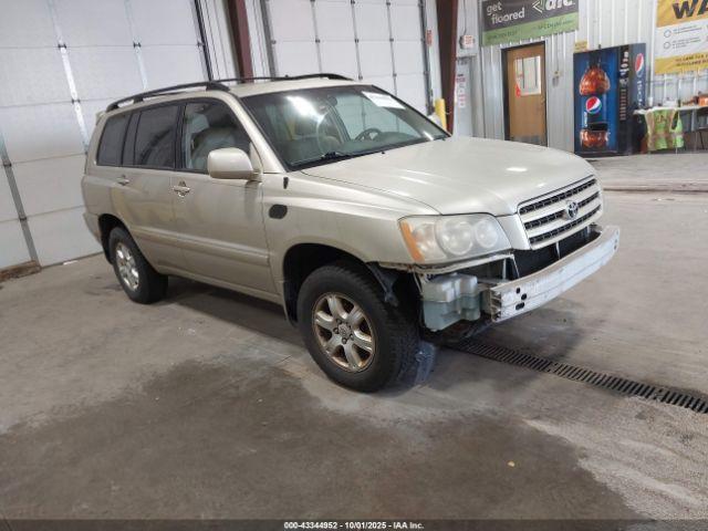  Salvage Toyota Highlander