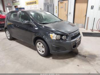  Salvage Chevrolet Sonic