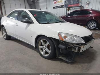  Salvage Pontiac G6