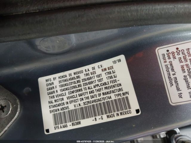 Honda CR-V Ex Image 2