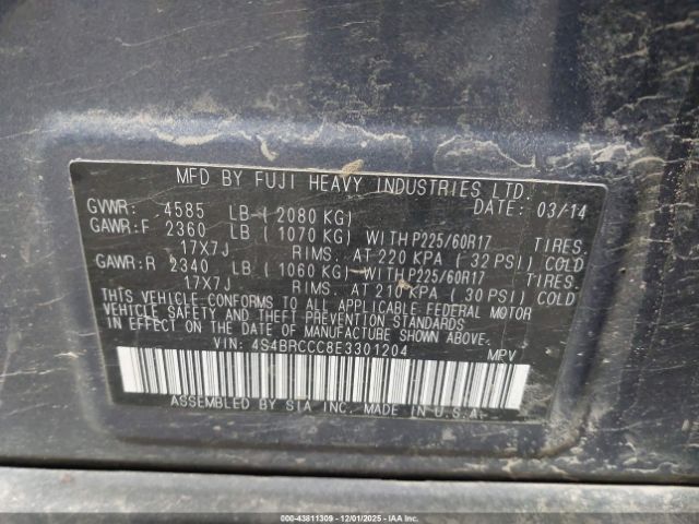 Subaru Outback 2.5i Premium Image 8