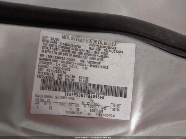 Ford Taurus Se Image 6