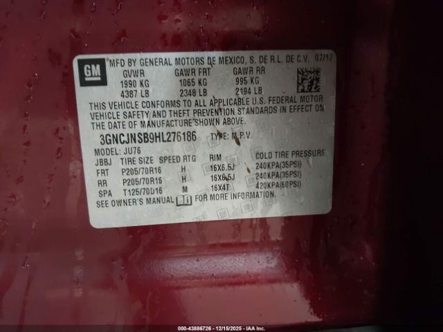 Chevrolet Trax Ls Image 14