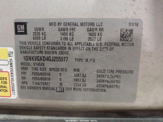 Chevrolet Traverse 1lt Image 4