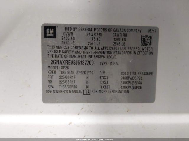 Chevrolet Equinox Ls Image 9