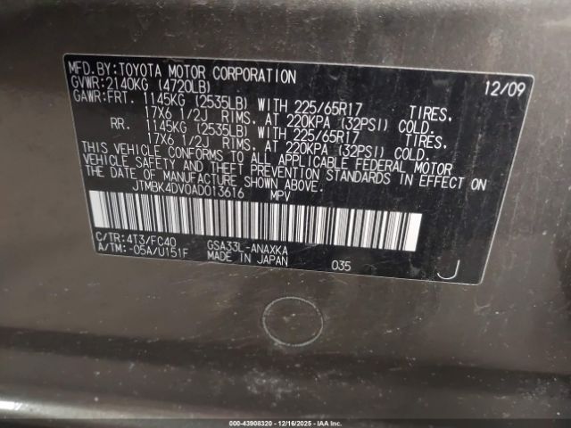 Toyota RAV4 Base V6 Image 6